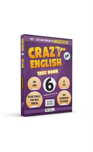 6.Sınıf Crazy Test Book